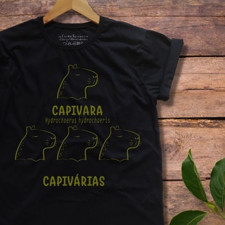 Camiseta Capivara Cinzenta - Capiverso