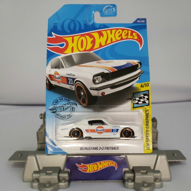 Hot wheels 65 mustang 2+2 2025 fastback gulf