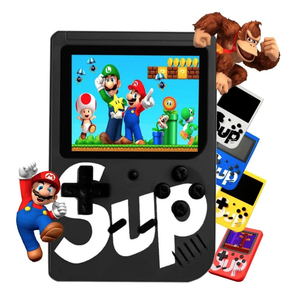 Mini Game Retrô Portatil 400 Jogos Antigos Anos 80 Promoção