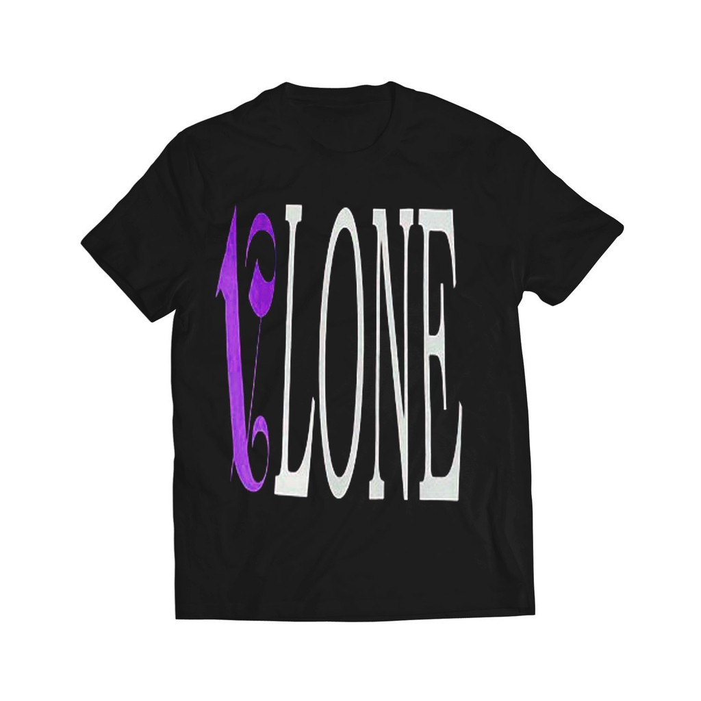 Camiseta V Lone Palm Purple Black - Melhora o Preço