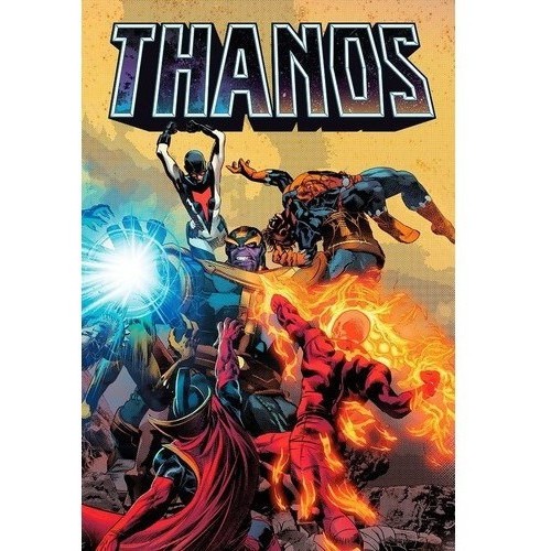 Placa Decorativa - Quadro - Filme - Manopla Thanos (v632)