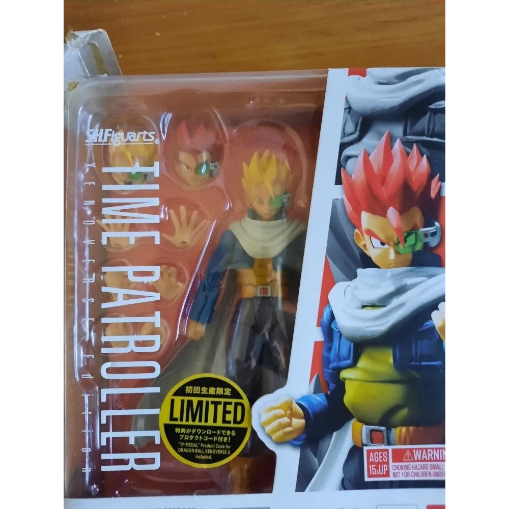 Bandai S.H.Figuarts Dragon Ball Xenoverse 2 Time Patroller & Trunks set