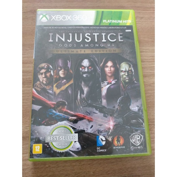 Injustice Gods Among Us Ultimate Edition Xbox 360 X360 Mídia