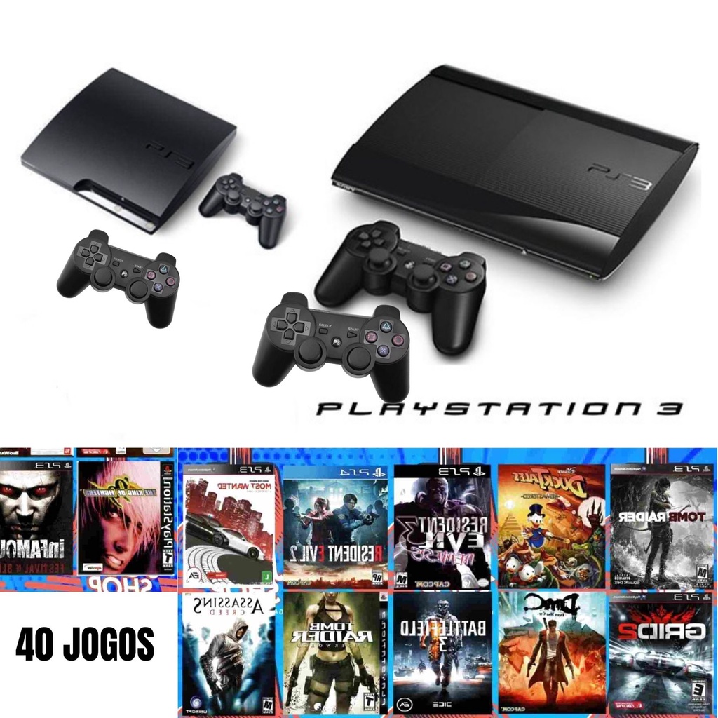 Jogos de PS3 (Sony PlayStation 3)!! Ótimos títulos e preços baixos! Boa  seleção