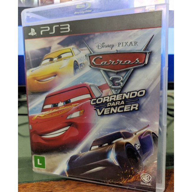 Disney Carros 3 - Ps3 Playstation 3 Jogo de Carro Disco Mídia Física  Original