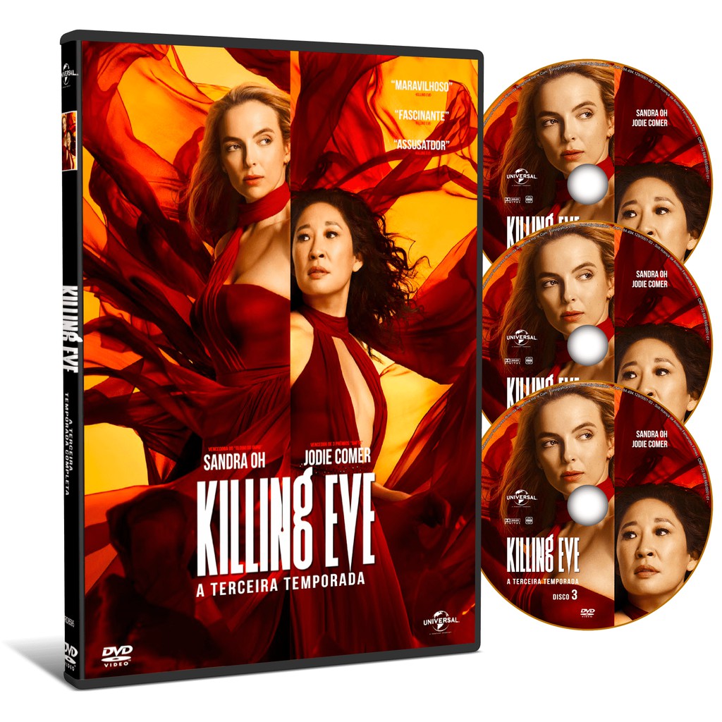 Coleção Digital Killing Eve Todas Temporadas Completo Dublado