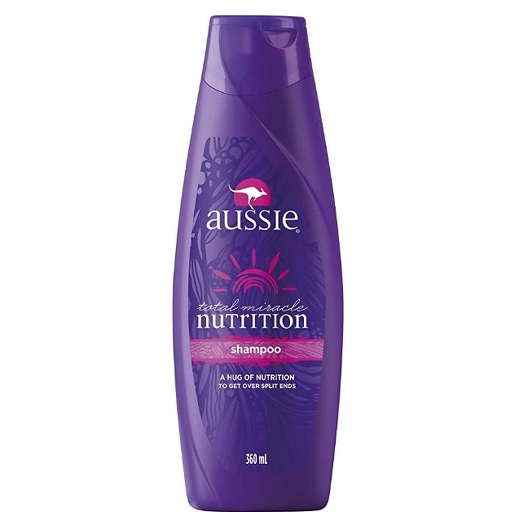 Aussie Shampoo 360ML Miracle Nutrition Shopee Brasil