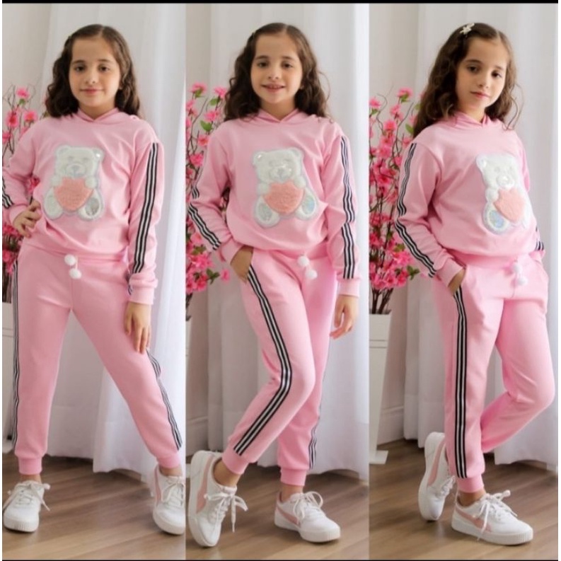 Conjunto infantil hot sale de inverno