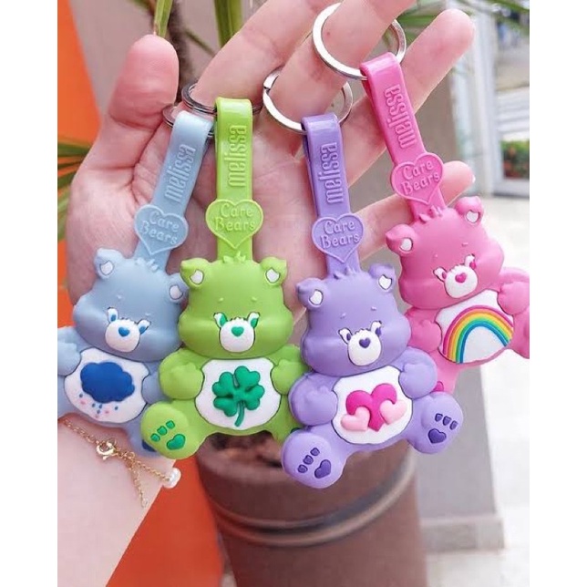 Melissa keyring + Care Bears chaveiro ursinhos carinhosos