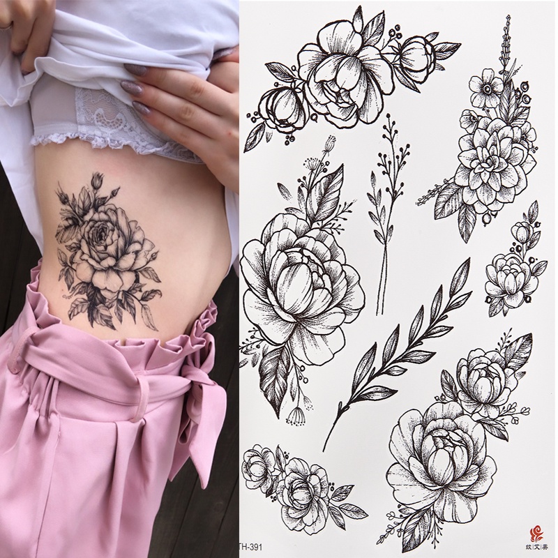 Transferência De Água Tatuagem Ins Chama Padrão Linha Desenho Elemento Fogo  Arte Do Corpo À Prova Dwaterproof Água Temporária Faketatoo Adesivo Para  Homem Mulher - Tatuagens Temporárias - AliExpress