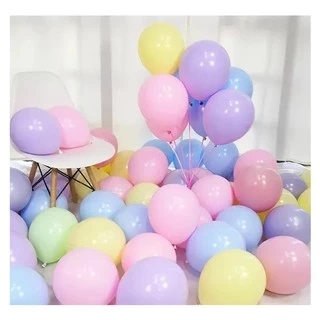 50 Balão Candy Color 5 Pol Cores Pasteis Bexiga P/ Decoração Festa Atacado.