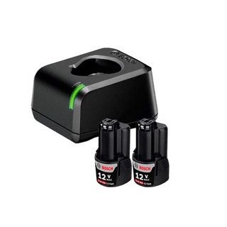 Kit Bosch Carreg Bat Gal 12v-20 E 2 Baterias 12v 2,0 Bosch