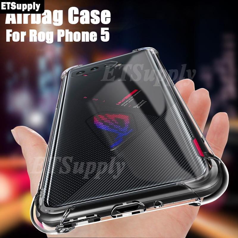 Capa Protetora De Silicone Transparente Anti Impacto Para Asus Rog Phone S Pro Pro Ultimate