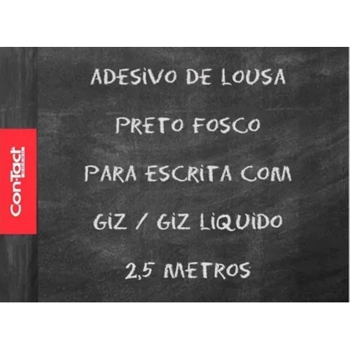 Papel Contact Lousa Adesivo Preto Fosco Opaco Giz M X Cm Shopee Brasil