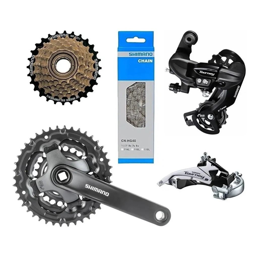 Kit Grupo Rela o Shimano 21v Tourney Index Shopee Brasil