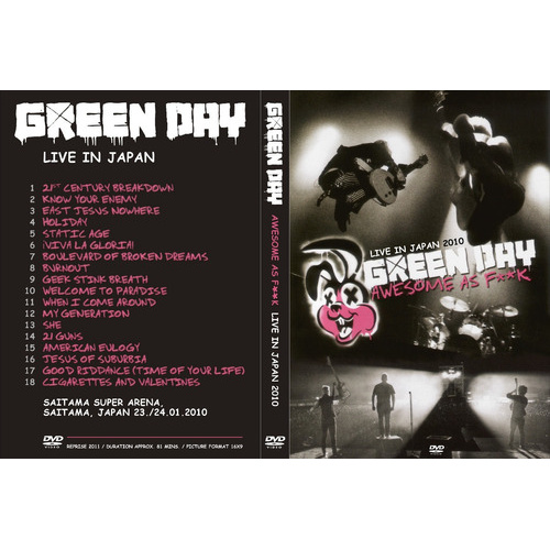 GreenDay Awesome As F**k 180g 2枚組 Green Day – Awesome As F**k