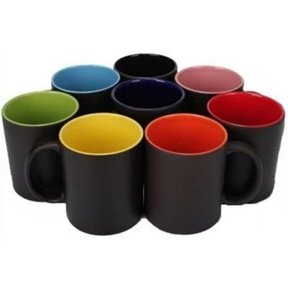 Caneca magica interior colorido 325ml - Para sublimação 1 unidade (não é fosca).
