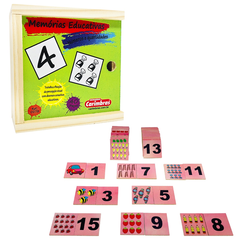 Kit Jogos Números e Quantidades - Matemática - Educa Market