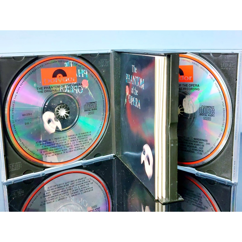 CD The Phantom of the Opera (O Fantasma da Ópera) - The Original