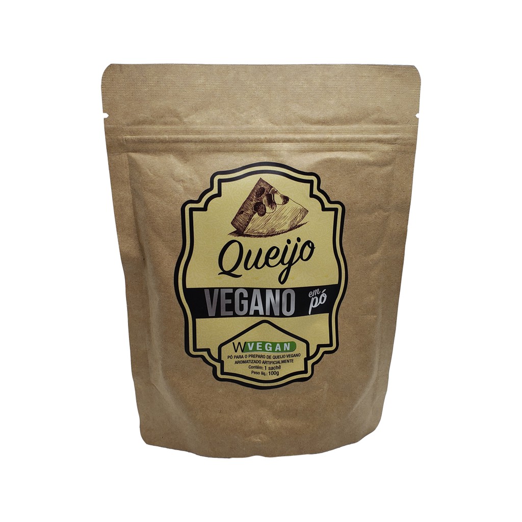 Queijo Vegano em Pó (100g) - Wvegan