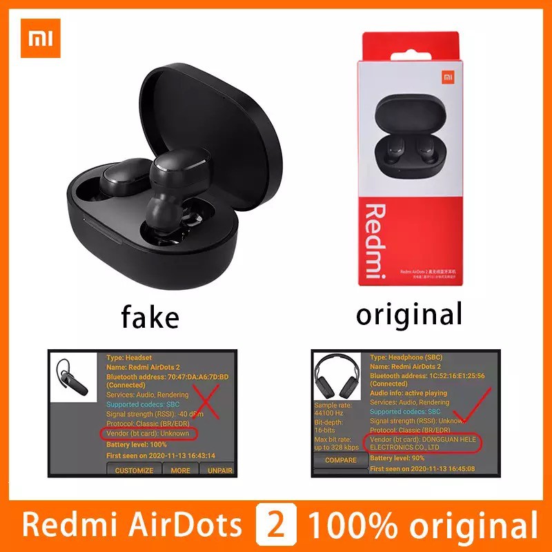 Xiaomi airdots 2 discount bluetooth