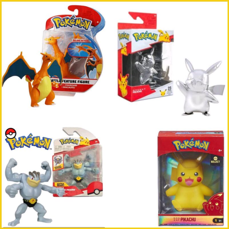 Brinquedo Pokémon Multipack Evolução Pikachu 3295 Sunny