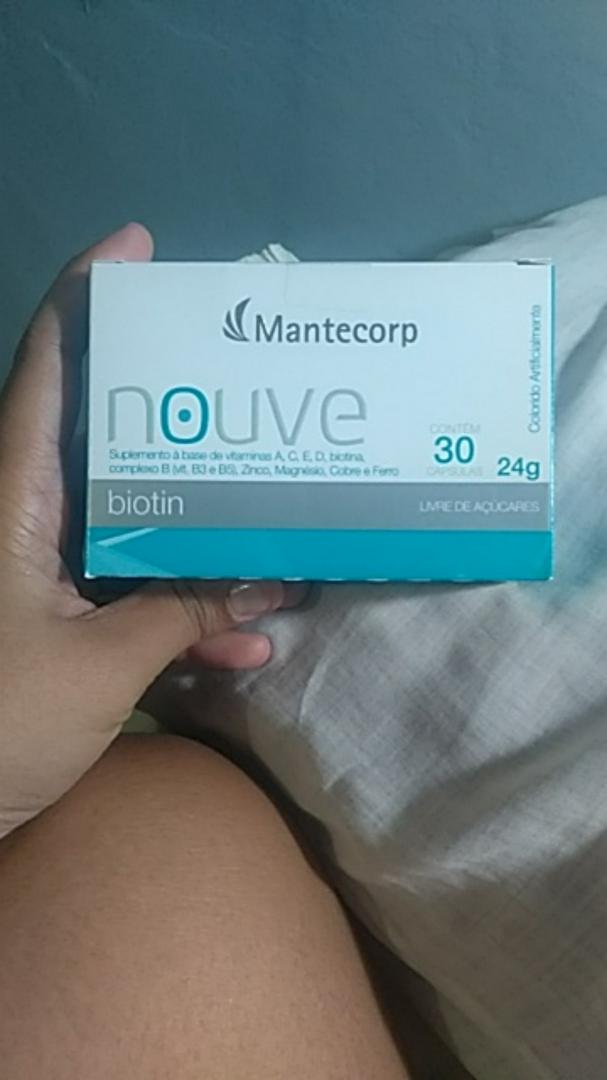 Nouve Biotin Mantecorp 30 Cápsulas