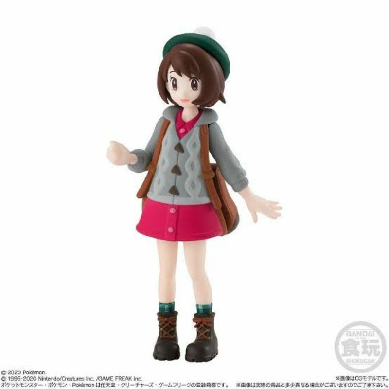 Trainer Girl - Coleção Scale World Bandai Galar - Pokémon Sword Shield ...