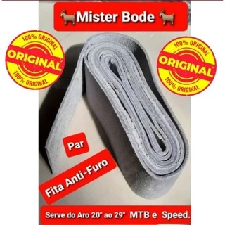 Fita Anti furo Bike Bicicleta 26 27 29( Par ) Cinta Anti-furo couro, Mister bode