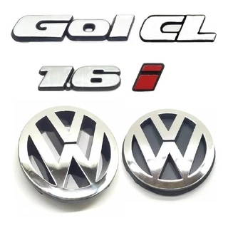 Kit Emblemas Gol Cli 1.6 - Bola G2 95 À 99 - Modelo Original