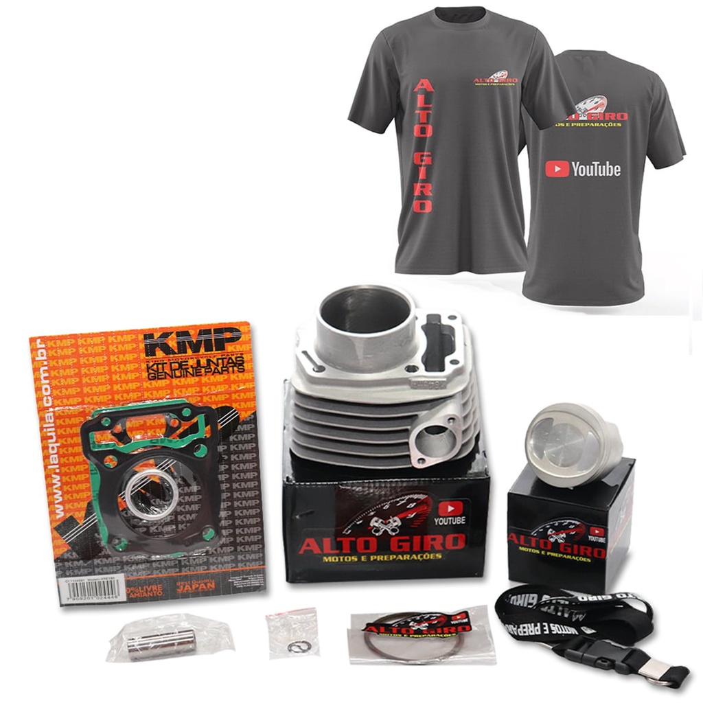 Kit 4mm (190cc) Alto Giro CG 160