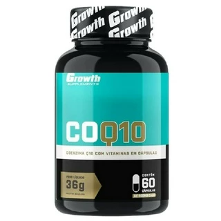 Coenzima Q10 60 Caps + Vitamina E 75 Caps Growth