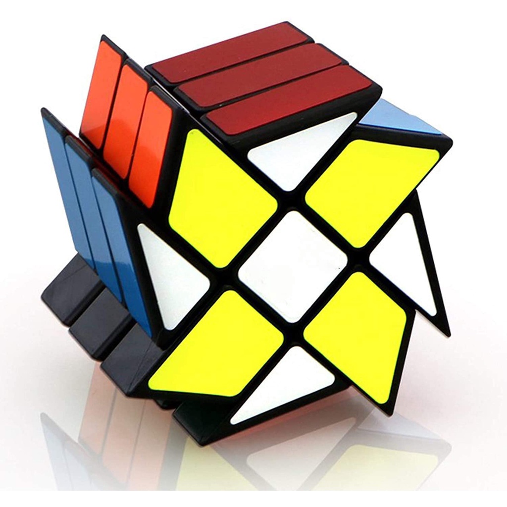 Cubo Mágico Do Enigma Qiyi Fluctuation Ângulo Puzzle Cube 3d Brain ...