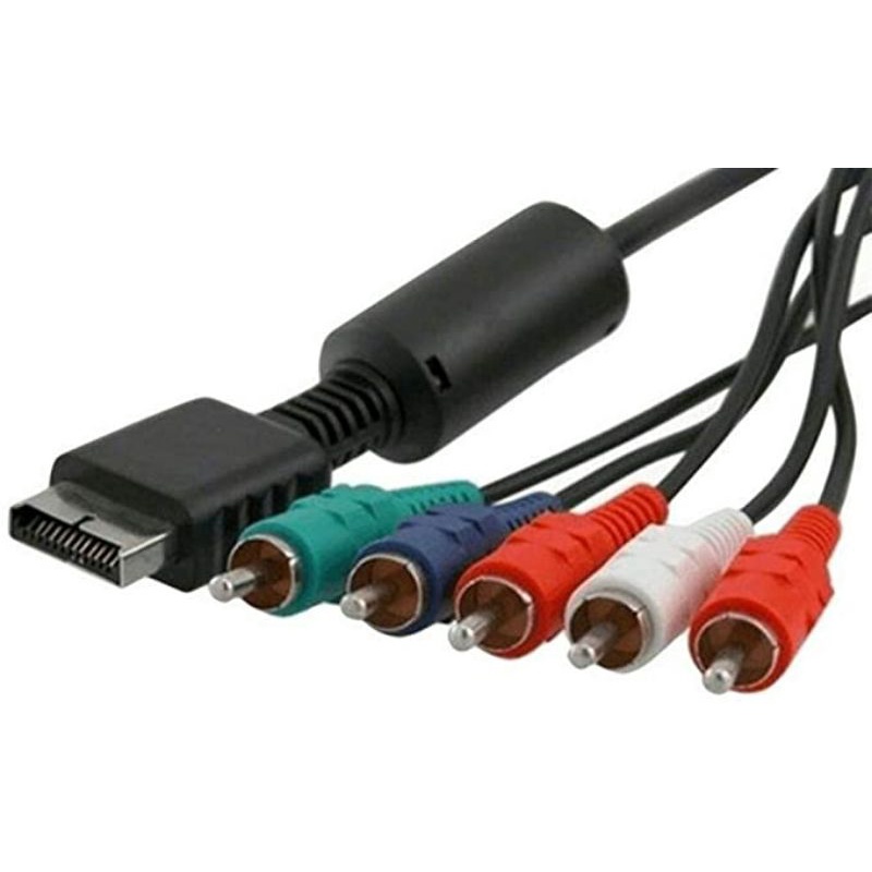 Cabo componente para PS2 e Ps3 | Shopee Brasil