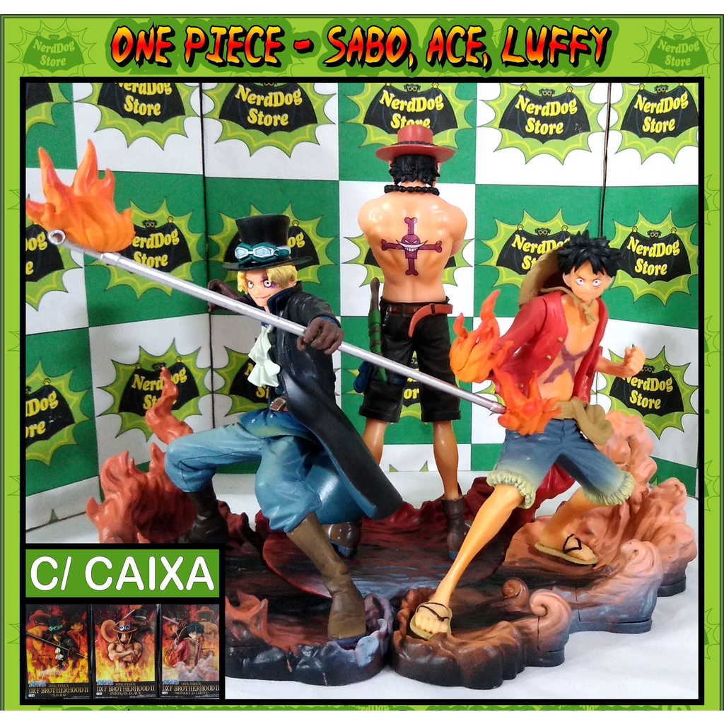 Action Figures One Piece Sabo Ace Luffy Mugiwara Akuma no Mi Shanks