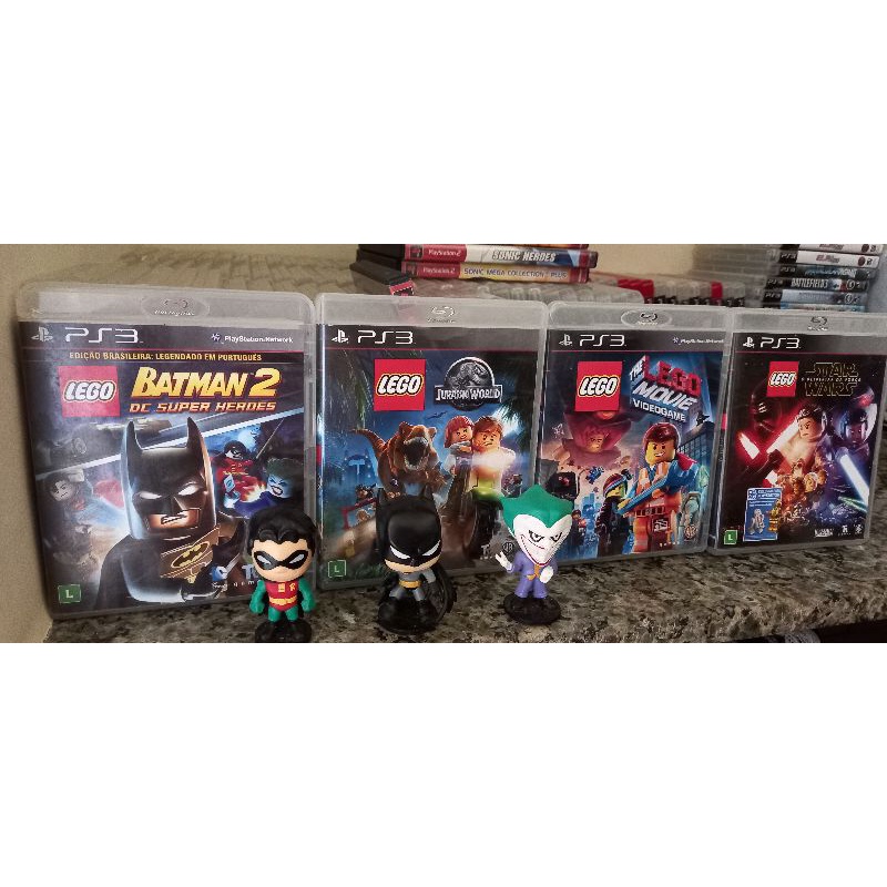 Combo Lego Batman (1 + 2 + 3) - PS3