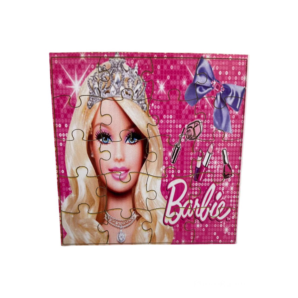 Quebra Cabeça Infantil MDF Barbie | Shopee Brasil