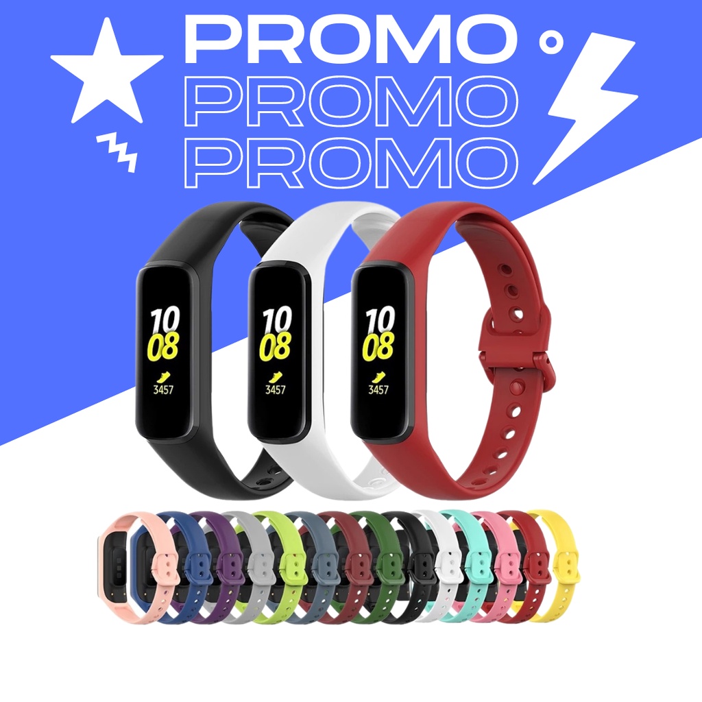Pulseira de silicone para smartwatch SAMSUNG Galaxy Fit 2 SmR220