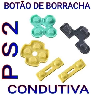 Botão De Borracha Condutiva Ps2