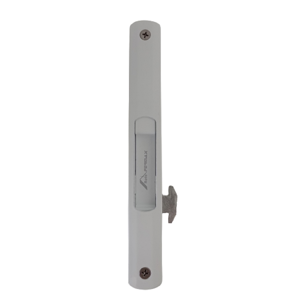 Fecho Concha Porta Correr Alumínio Fermax Fec42 Branco