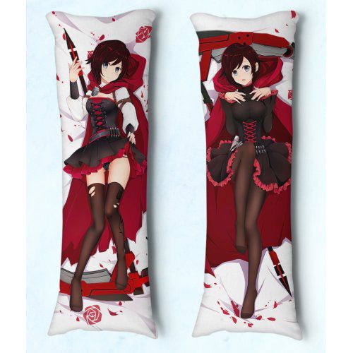 Rwby ruby 2024 rose body pillow