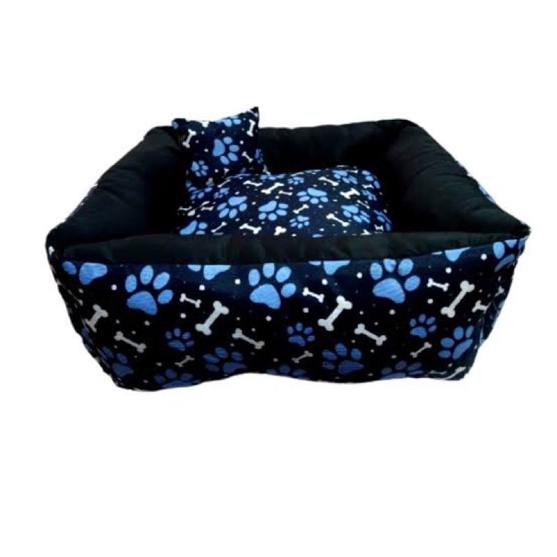 Cama Quadrada Para Cachorro Ou Gato - Conforto Térmico Com Fibra Antibacteriana | Tam. GG Cor Verde