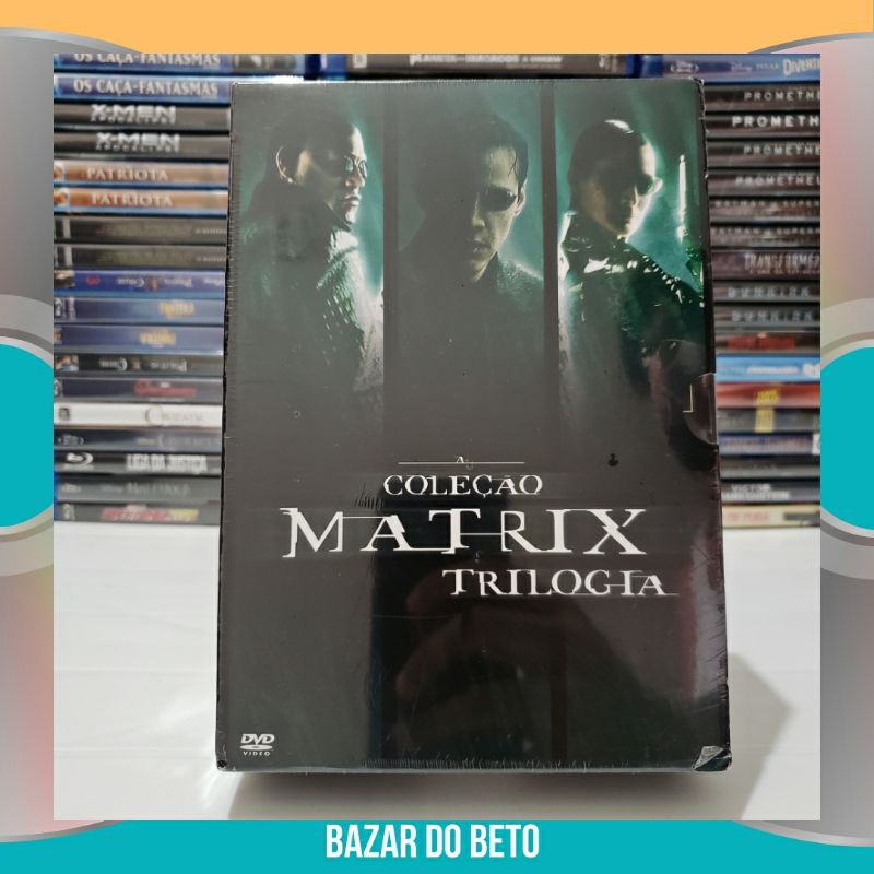 DVD Filme Matrix Trilogia (Lacrado)(LEIA A DESCRIÇÃO)