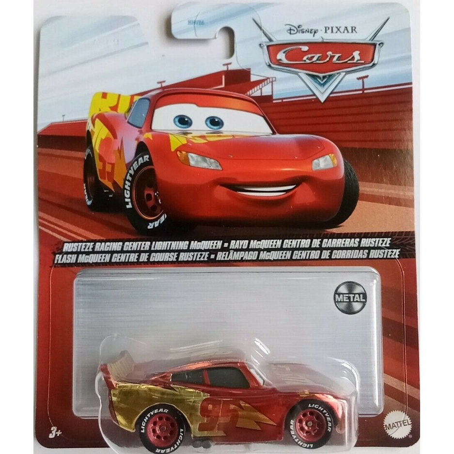 Carrinho Relâmpago McQueen Rusteze: Disney Carros 3 Escala 1/24