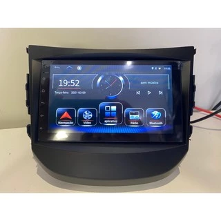 kit multimídia hb20 sistema Android com câmera de ré.