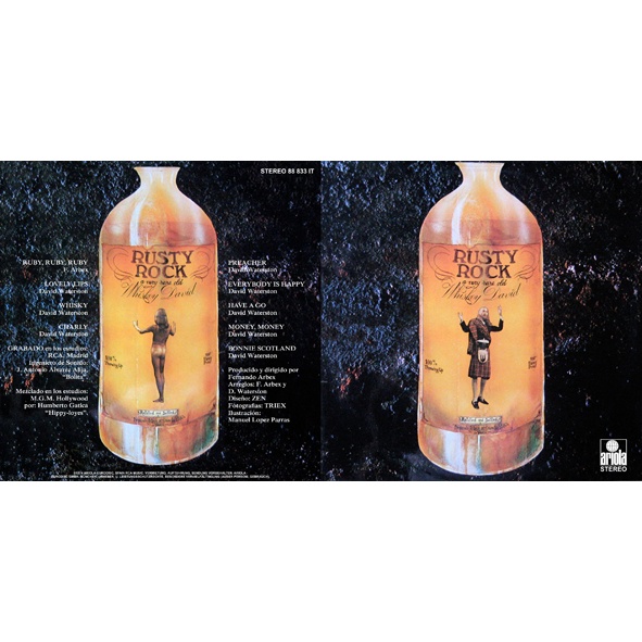 ウイスキー David CD Whisky David 1974 - Rusty Rock - Charlie | Shopee Brasil