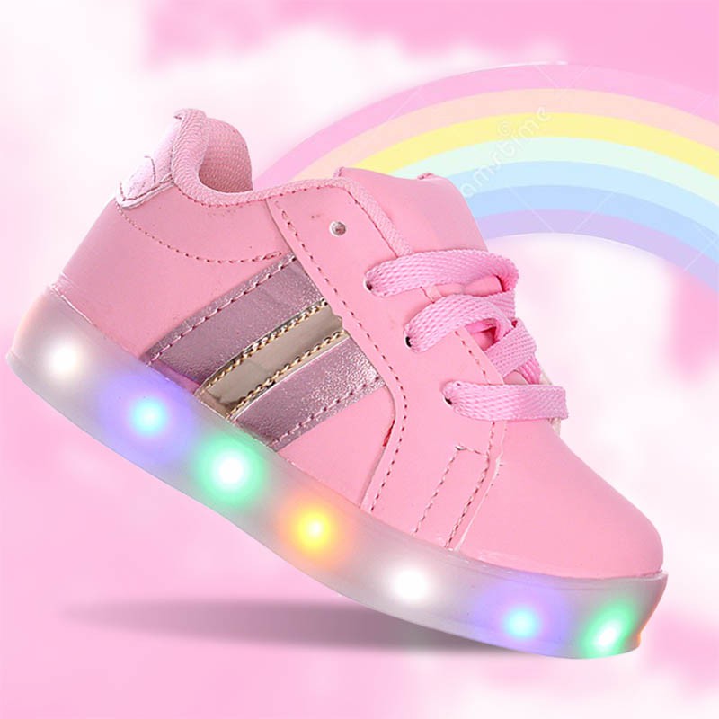 Tenis com luz de led sales infantil feminino