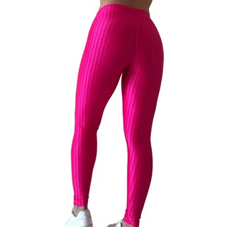 Vox Store Calça Legging Fitness Feminina 3D Suplex Novo Leg Cirrê Academia  3 D