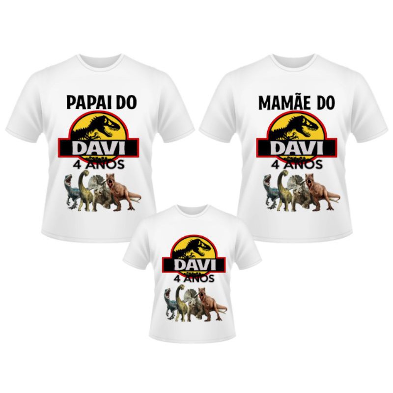 Camisetas personalizadas store jurassic world