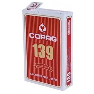 Kit 2 Baralho Copag 139 nylon Profissional 139 e 1 Dominó Tipo osso Estojo  Lata Jogo salão clássico - Copag / Western - Baralho - Magazine Luiza